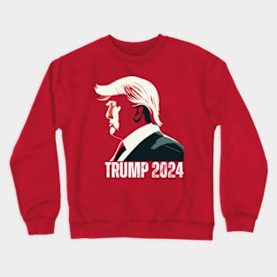 Trump 2024 - take america back again Crewneck Sweatshirt